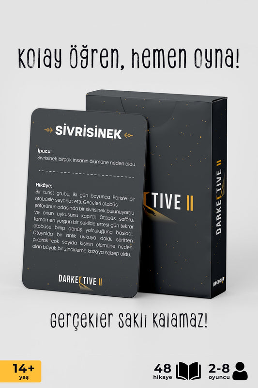 Darkective 2 – Zeka ve Mantık Kart Oyunu | Gizemi Çöz, Gerçeğe Ulaş!