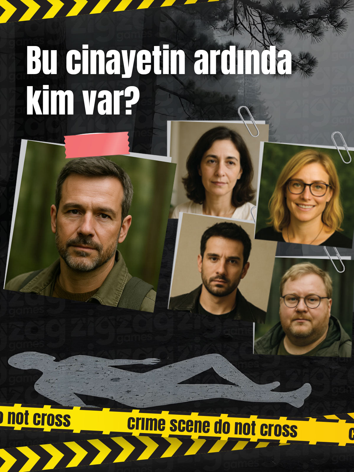 Dava Oyunu – Ormanda Cinayet | Dava Çözme Oyunu ve Dedektiflik Oyunu