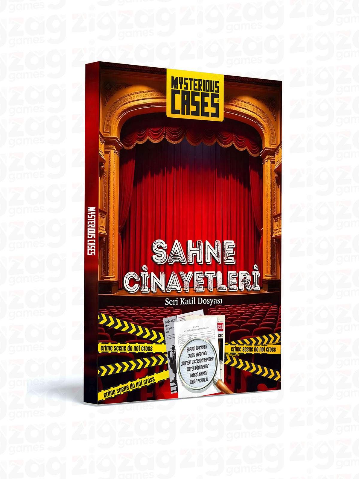 Dava Oyunu – Sahne Cinayetleri | Dava Çözme Oyunu ve Dedektiflik Oyunu