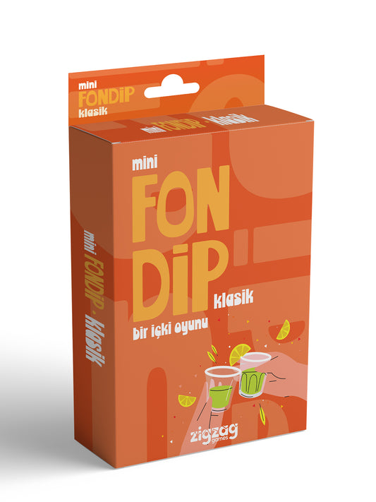 Mini Fondip Klasik – Parti İçki ve Görev Kart Oyunu | Her Ortama Uygun Mini Eğlence