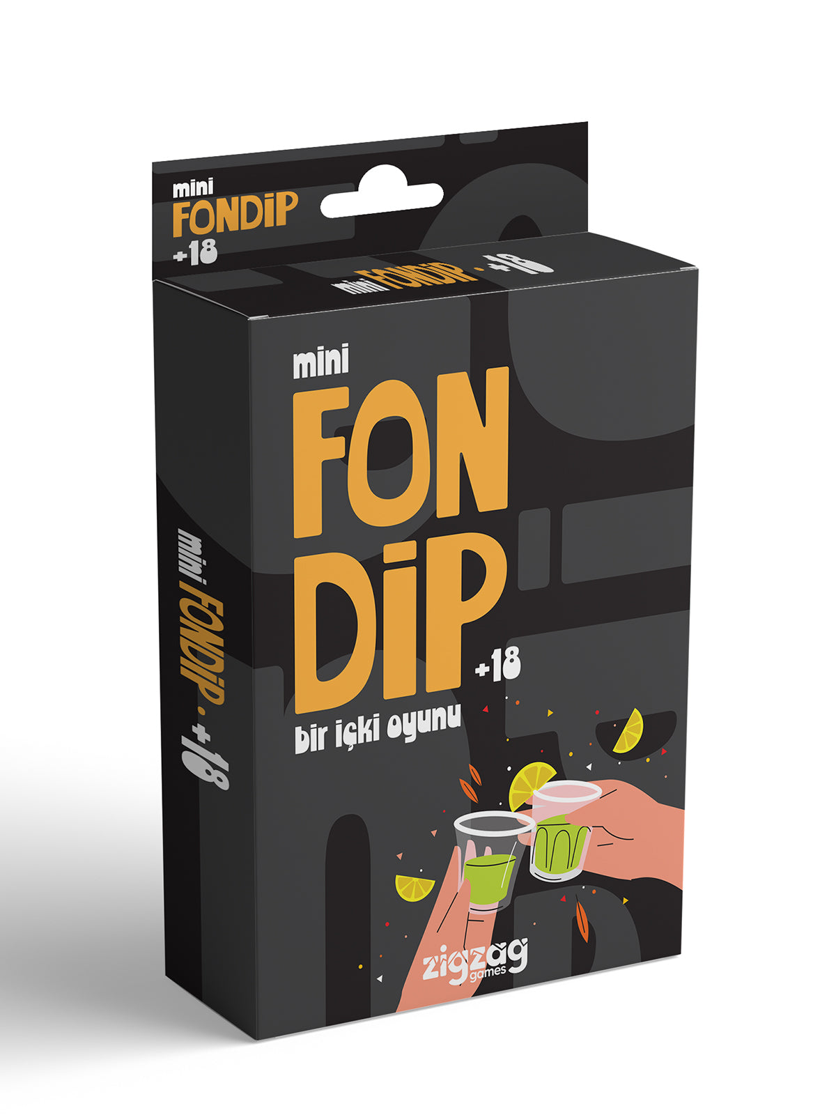 Mini Fondip +18 – Eğlenceli İçki ve Görev Kart Oyunu | Cesur +18 Partilerin Favorisi