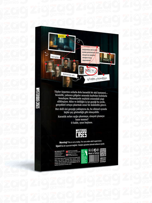 Dava Oyunu – Akıl Hastanesi Davası | Dava Çözme Oyunu ve Dedektiflik Oyunu
