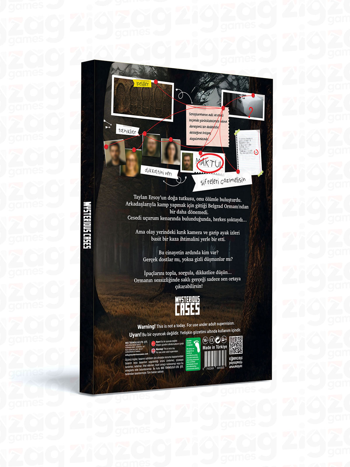 Dava Oyunu – Ormanda Cinayet | Dava Çözme Oyunu ve Dedektiflik Oyunu