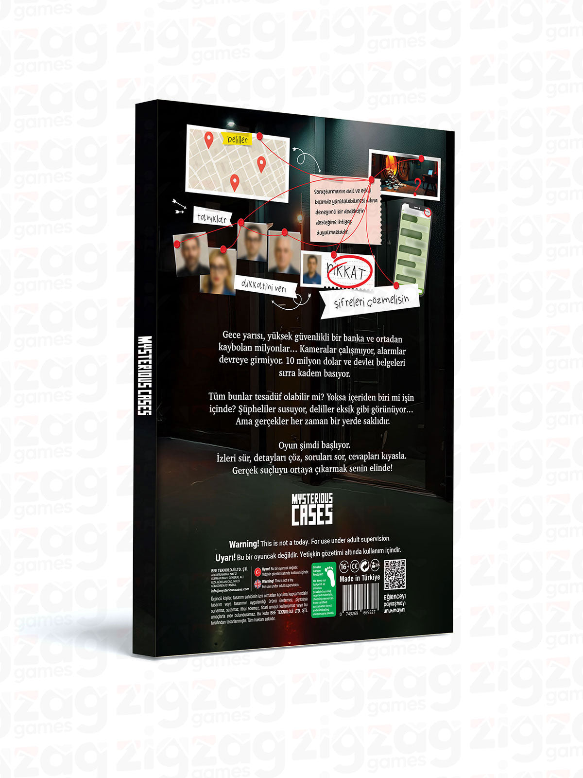 Dava Oyunu – Bankada Soygun | Dava Çözme Oyunu ve Dedektiflik Oyunu