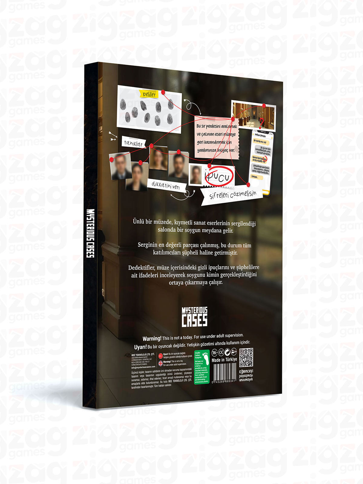 Dava Oyunu – Müzede Soygun | Dava Çözme Oyunu ve Dedektiflik Oyunu