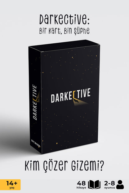 Darkective – Dedektiflik ve Zeka Kart Oyunu | Gizemleri Çöz, Gerçeği Bul!