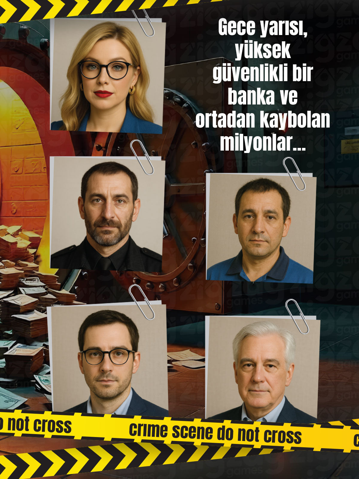 Dava Oyunu – Bankada Soygun | Dava Çözme Oyunu ve Dedektiflik Oyunu