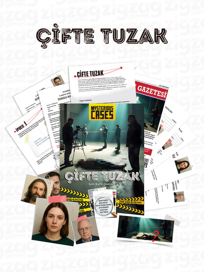 Dava Oyunu – Çifte Tuzak | Dava Çözme Oyunu ve Dedektiflik Oyunu