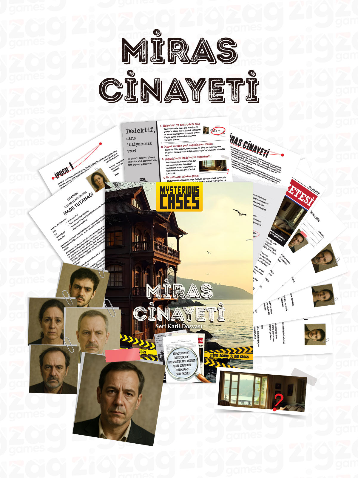 Dava Oyunu – Miras Cinayeti | Dava Çözme Oyunu ve Dedektiflik Oyunu