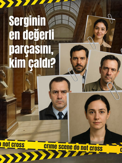 Dava Oyunu – Müzede Soygun | Dava Çözme Oyunu ve Dedektiflik Oyunu
