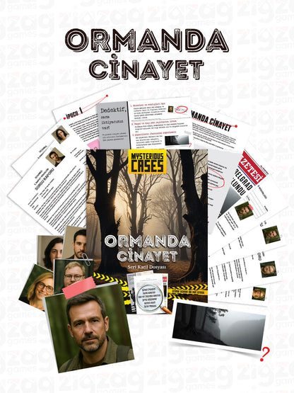 Dava Oyunu – Ormanda Cinayet | Dava Çözme Oyunu ve Dedektiflik Oyunu