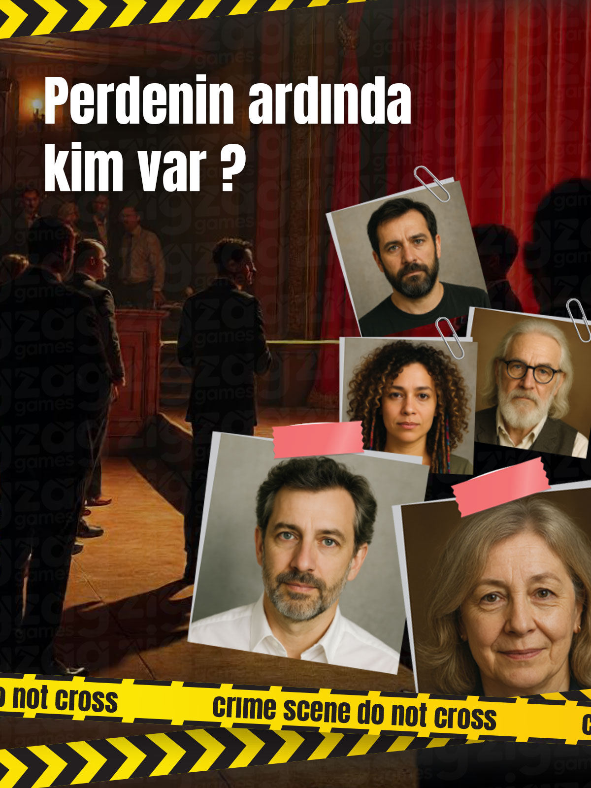 Dava Oyunu – Sahne Cinayetleri | Dava Çözme Oyunu ve Dedektiflik Oyunu