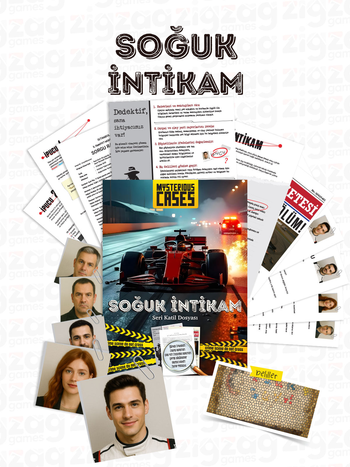 Dava Oyunu – Soğuk İntikam | Dava Çözme Oyunu ve Dedektiflik Oyunu