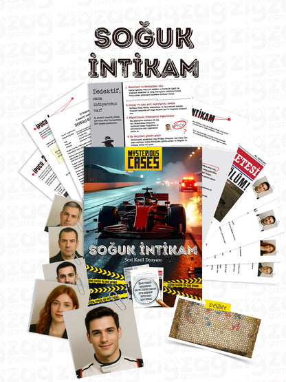 Dava Oyunu – Soğuk İntikam | Dava Çözme Oyunu ve Dedektiflik Oyunu