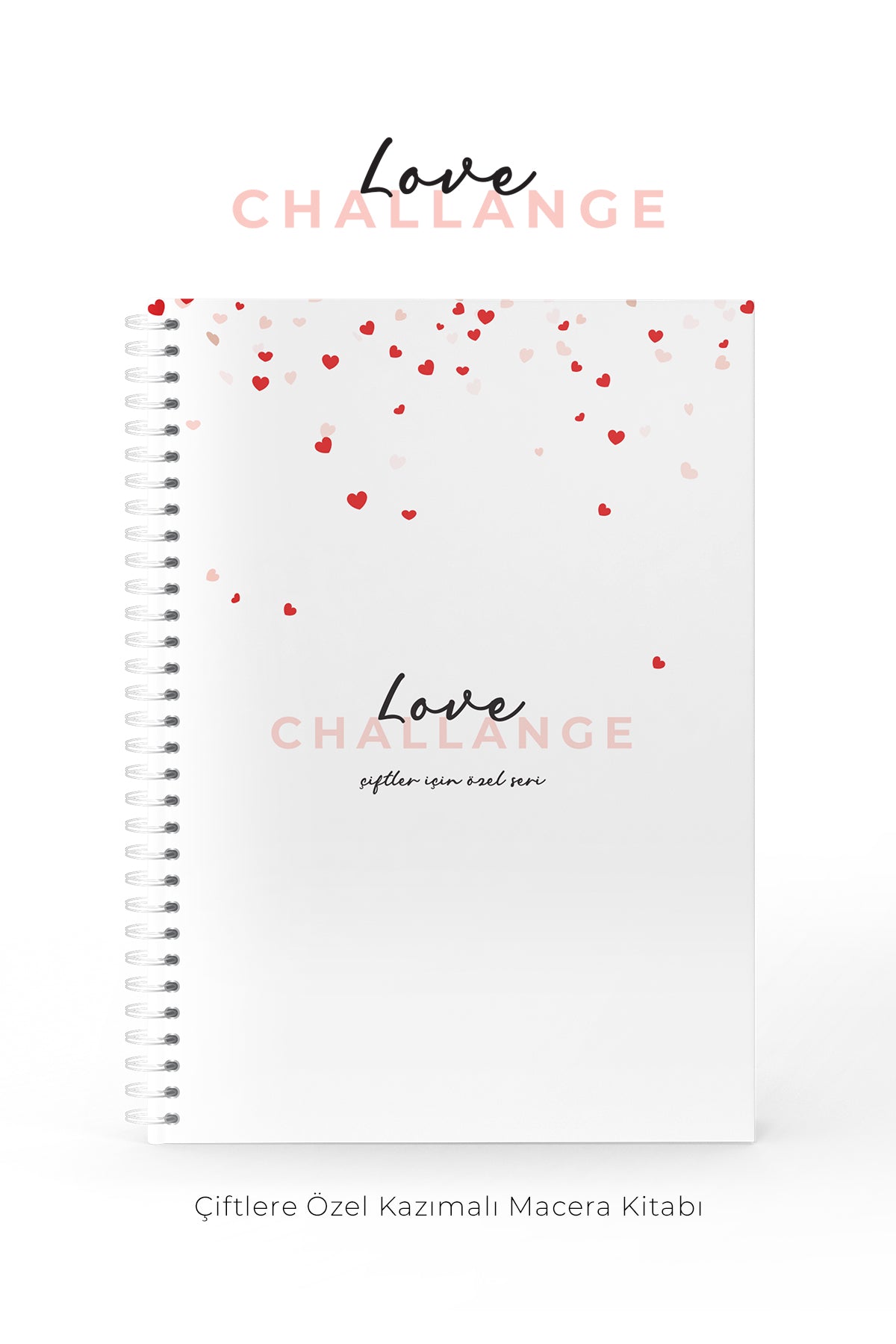 Love Challenge | Çiftler İçin Kazı Kazan Macera Kitabı | 50 Özgün Deneyim | Sevgiliye Özel Hediye