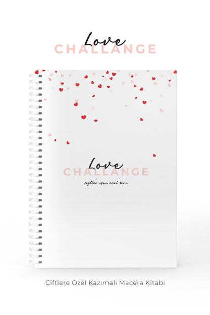 Love Challenge | Çiftler İçin Kazı Kazan Macera Kitabı | 50 Özgün Deneyim | Sevgiliye Özel Hediye