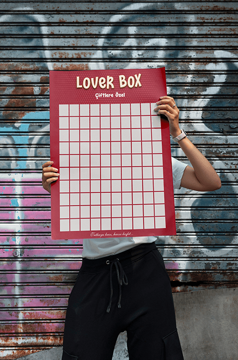 Loverbox Çiftlere Özel – Romantik +18 Aktivite ve Görev Kutusu | Partnerinle Yakınlaş ve Eğlen