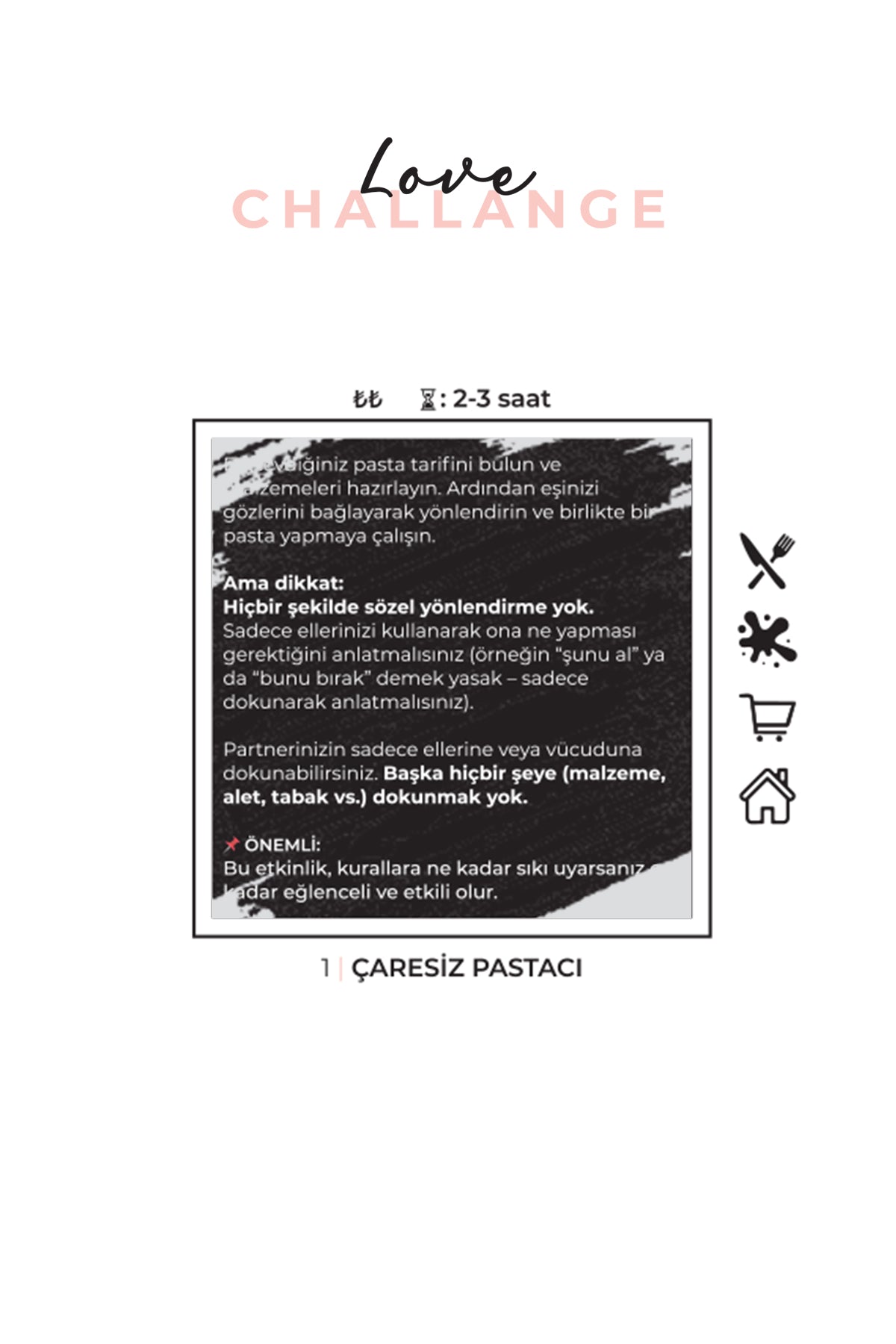 Love Challenge | Çiftler İçin Kazı Kazan Macera Kitabı | 50 Özgün Deneyim | Sevgiliye Özel Hediye