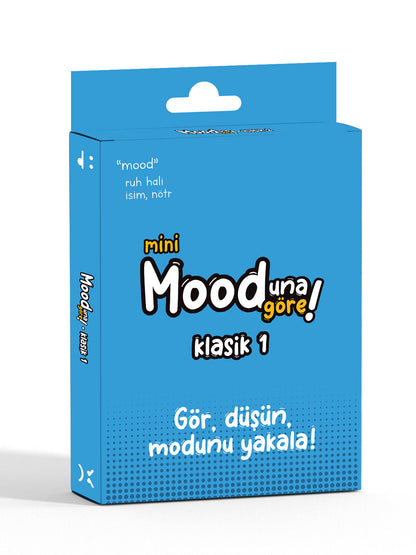 Mini Mooduna Göre Klasik 1 – Fotoğraf ve Durum Kart Oyunu | Her Ortama Uygun Mini Eğlence