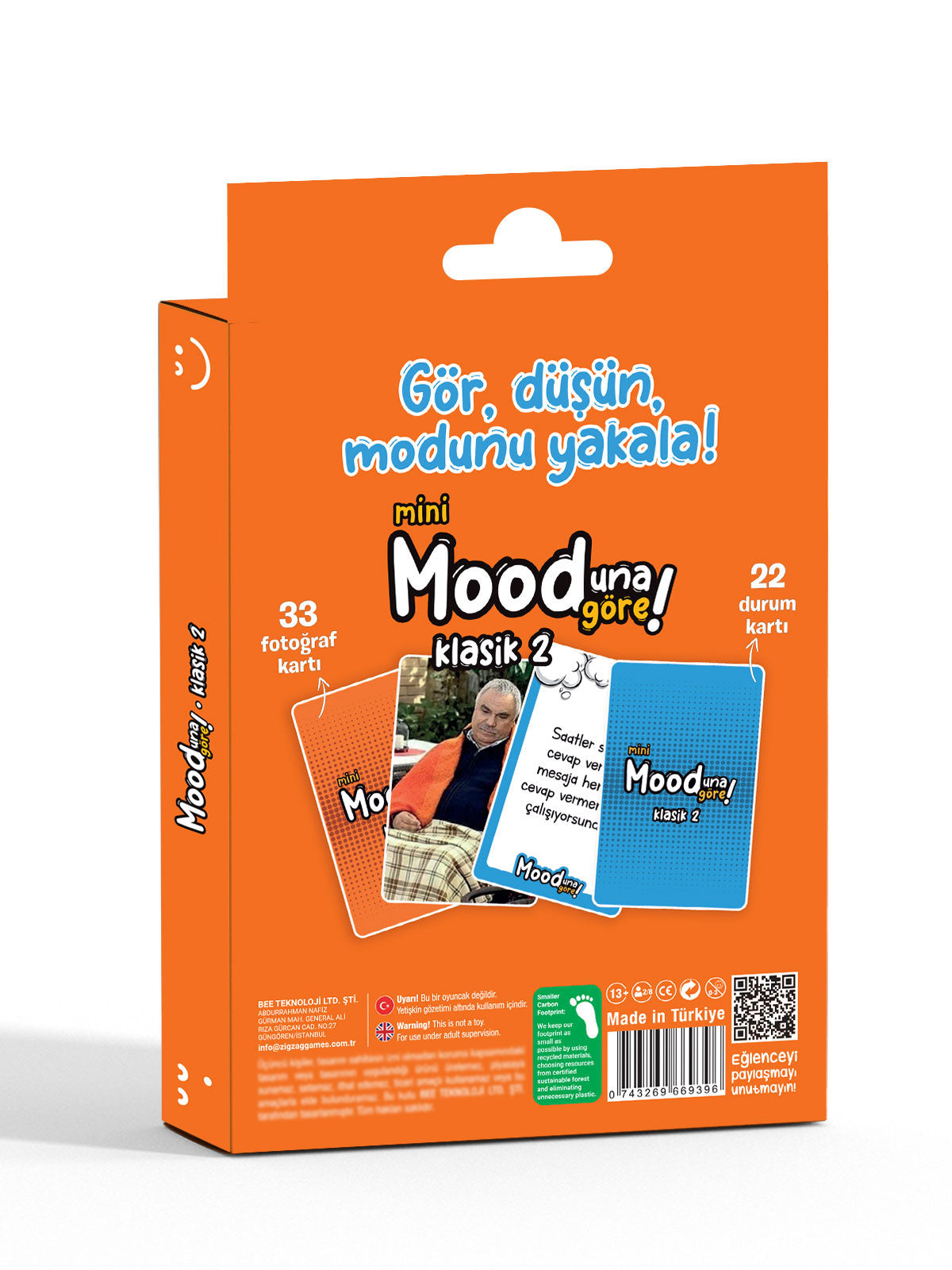 Mini Mooduna Göre Klasik 2 – Fotoğraf ve Durum Kart Oyunu | Yeni Kartlar, Yeni Moodlar!